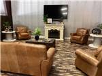 Guest Lounge in Game Room at All About Relaxing RV Park - thumbnail