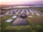 Aerial view of the campground at STELLA MARE RV RESORT - thumbnail