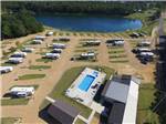 View larger image of Aerial view  at THE COVE LAKESIDE RV RESORT AND CAMPGROUND image #1