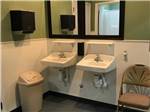 View larger image of Inside of the bathroom at THE COVE LAKESIDE RV RESORT AND CAMPGROUND image #8