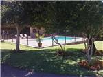 View larger image of The fenced in swimming pool at TEJAS VALLEY RV PARK image #1