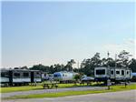 A row of RVs at Deep Creek RV Resort & Campground - thumbnail