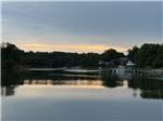 The sun sets over the water - thumbnail