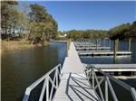 The walkway to the boat slips - thumbnail