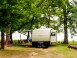 Camper by the trees at Shiloh on the Lake - thumbnail