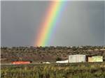 Rainbow over the park at Springerville RV Park - thumbnail