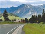 View larger image of The road leading to the campground at CHIEF JOSEPH RV PARK image #1