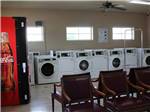 The laundry room and Coke machine at BAYOU BEND RV RESORT - thumbnail