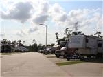 Paved back in RV sites at BAYOU BEND RV RESORT - thumbnail