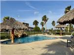 The pool with a water feature - thumbnail