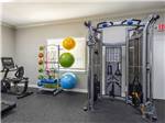 Another view of the exercise room at JETSTREAM RV RESORT - TROPICAL TRAILS - thumbnail