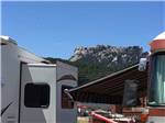 View larger image of A view of Mt Rushmore from the campground at RUSHMORE VIEW RV PARK image #8