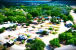 Overhead view at site Al's Hideaway Cabins & RV Park - thumbnail