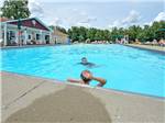 View larger image of Kids swimming at INDIAN LAKES RV CAMPGROUND image #3