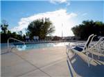 The fenced in swimming pool at ECHO ISLAND RV RESORT - thumbnail