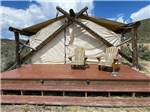 Glamping porch - thumbnail