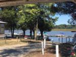 Lake view at Duckneck Campground - thumbnail