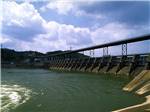 A view of the Watts Bar Dam nearby at SPRING CITY RV PARK - thumbnail