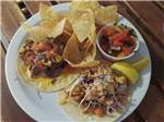 A plate of street tacos at KO-KET RESORT - thumbnail
