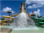 View larger image of The twin water slides at SUMMER BREEZE USA KATY image #1