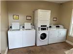 Inside the laundry facilities at CLEMSON RV PARK AT THE GROVE - thumbnail