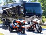 RV with motorcyles - thumbnail