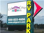 The large sign near the entrance at CALYPSO COVE RV PARK - thumbnail