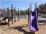 View larger image of Some of the playground equipment at VERDE RANCH RV RESORT image #9