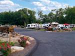 View larger image of Entrance to the campground at DUVALL IN THE SMOKIES RV CAMPGROUND  CABINS image #1
