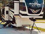 Close up of a trailer at Rio RV Park - thumbnail