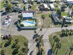 Aerial view of pool - thumbnail