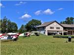 View larger image of Air planes around the recreation hall at JUST PLANE ADVENTURES LODGING  CAMPGROUND image #5
