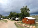 Parked RV's at site Sweetwater River Ranch - thumbnail