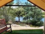 View from a tent at Sweetwater River Ranch - thumbnail