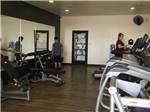 Exercise equipment in gym at PARK PLACE RV RESORT - thumbnail