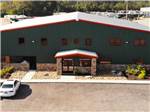 View larger image of An aerial view of the campsites and storage building at HAWKINS POINTE PARK STORE  MORE image #3