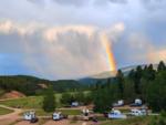 RV's parked at site Aspen Acres Campground - thumbnail
