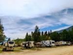 RV's parked at site Aspen Acres Campground - thumbnail