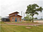 A front view of the main building at FREEDOM LIVES RANCH RV RESORT - thumbnail
