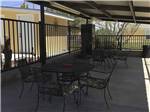 A covered sitting area at HILLTOP RV PARK - thumbnail