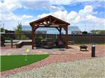 View larger image of One of the outdoor sitting areas at COOL SUNSHINE RV PARK image #2