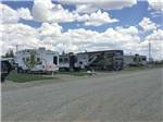 View larger image of A row of gravel RV sites at COOL SUNSHINE RV PARK image #4