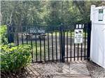 The fenced in dog area at SUNNY OAKS RV PARK - thumbnail