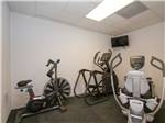 View larger image of Exercise equipment in gym at CORRAL RV RESORT image #5