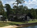 The pavilion by the lake at THOMPSON LAKE RV RESORT - thumbnail