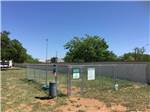 The fenced in pet area at SUNDANCE RV PARK - thumbnail