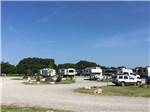 View larger image of A group of gravel RV sites at STINSON RV PARK image #9