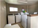 Inside of the laundry room at PINE BLUFFS RV RESORT BY RJOURNEY - thumbnail