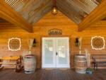 Porch and entrance to the lodge at FOREST LAKE RV PARK & EVENTS - thumbnail