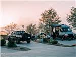 A family cooking at their site - thumbnail